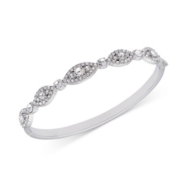Crystal Bangle Bracelet Crystal Bangle Brace...