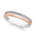 Diamond Split Band (1/8 ct.) in 14K