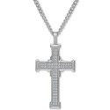 Men's Cubic Zirconia Large Cross 24