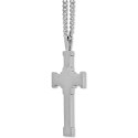 Men's Cubic Zirconia Large Cross 24