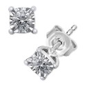 Diamond Stud Earrings (1/3 ct.) in 14k White Gold