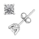 Diamond Stud Earrings (1/3 ct.) in 14k White Gold