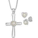 Cultured Freshwater Pearl Cross 18