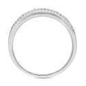 Diamond Baguette & Round Band (1/2 ct.) in 14k White Gold