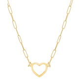 Open Heart Paperclip Link 18 Open Heart Paperclip...