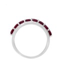 Ruby (1-7/8 ct.) & Diamond (1/6 ct.) Ring in 14k White Gold