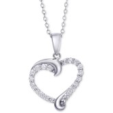 Diamond Swirl Heart ...