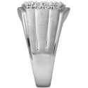 Men's Diamond Cluster Ring (1/2 ct.) or 14k Gold-Plated Silver