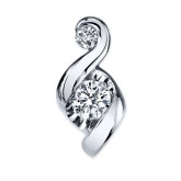 Diamond Swirl Stud E...