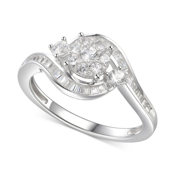 Cubic Zirconia Multi-Stone Ring