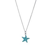 Crystal Pendant Neck...