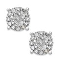 Diamond Cluster Stud Earrings (1/4 ct.)