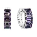 Amethyst Small Hoop Earrings (3-1/3 ct.), 0.57