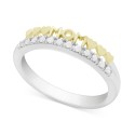 Diamond Mom Heart Ring (1/10 ct.) & Gold-Plate