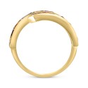 Multi-Gemstone Bypass Ring (2-1/2 ct.) in 14k Gold