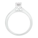 Diamond Channel-Set Engagement Ring (3/4 ct.) in 14k White, Yellow or Rose Gold