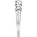 Diamond 5 Stone Band (1 1/2 ct.) in 14k White Gold