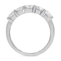 Diamond 5 Stone Band (1 1/2 ct.) in 14k White Gold