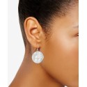 Mother-of-Pearl Decorated Drop Earrings