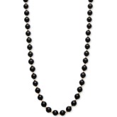 Onyx Bead Necklace (...
