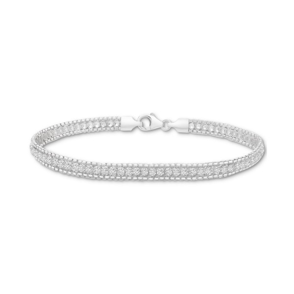 Cubic Zirconia Tennis Bracelet