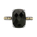 Onyx Statement Ring & 18k Gold