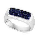 Men's Sapphire Cluster Ring (5/8 ct.)