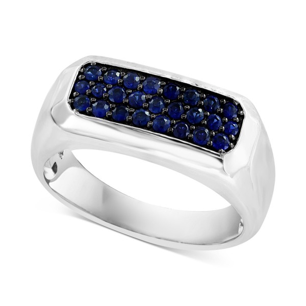 Men's Sapphire Cluster Ring (5/8 ct.)