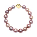 Pink Cultured Freshwater Pearl (10-12mm) Bracelet